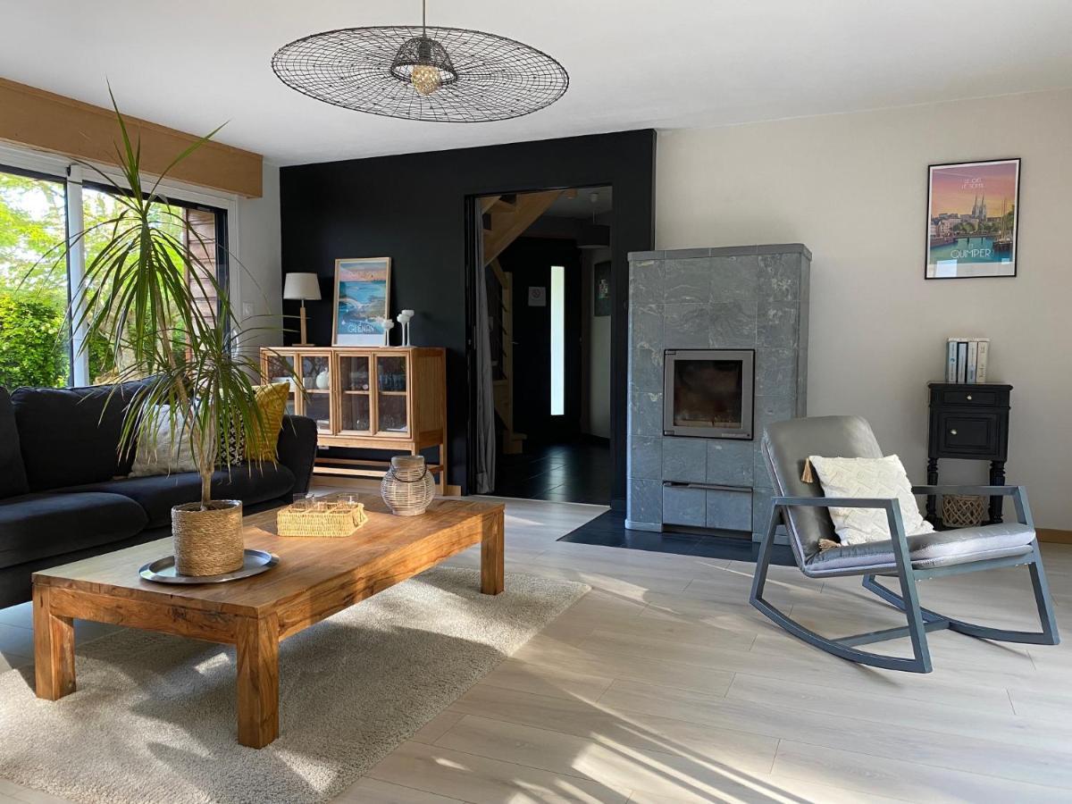 La Belle Relax - Calme Et Tranquillite Assures - 2 Personnes Bed & Breakfast Moëlan-sur-Mer Dış mekan fotoğraf
